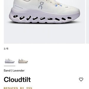 Cloudtilt Women's Athletic Shoes - Sand and Lavender